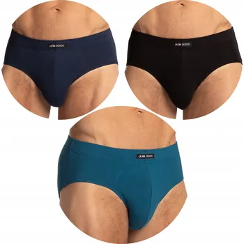 Slipy PÁNSKÉ SLIPY LAMA 3-PACK M-1071CL VELIKOST 3XL