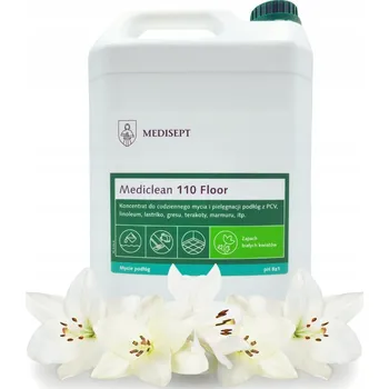 Čistič podlahy Koncentrát na mytí podlah Medisept 110 5L Tekutina s vůní Bílých Květů