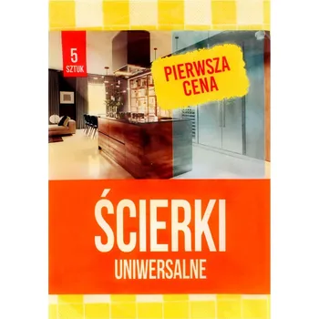 Utěrka Utěrka polyester Anna Zaradna v balení 5 ks žlutá