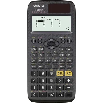 Kancelářská technika Casio FX-85DEX školní počítač, displej (počet míst) 12, solární napájení, na baterii, černá