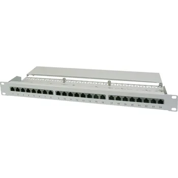Switch Digitus DN-91524S 24 portů síťový patch panel 483 mm (19) CAT 5e 1 U osazený