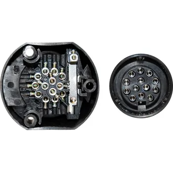 Přívěs TFA Stecker 88005 zásuvka pro zapojení přívěsu [ - 13 pólová zásuvka] plast
