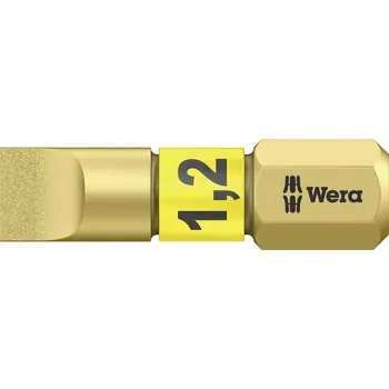 Šroubovák Wera 800/1 BDC plochý bit 6.5 mm nástrojová ocel legováno, diamantová vrstva D 6.3 1 ks