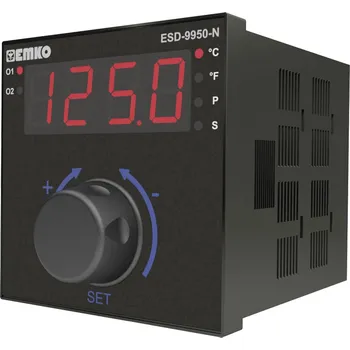Emko ESD-9950-N.2.20.0.1/02.00/0.0.0.0 termostat Pt100, S , R , K, J (d x š x v) 110 x 96 x 96 mm
