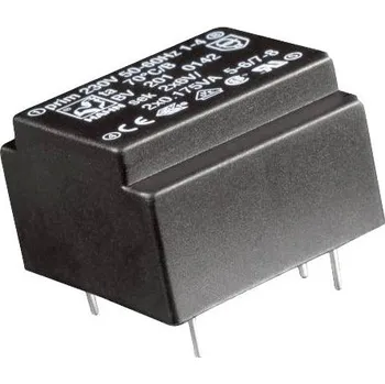Transformátor Hahn BV 202 0159 transformátor do DPS 1 x 230 V 1 x 12 V/AC 0.5 VA