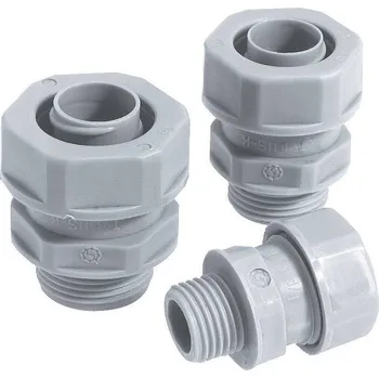 LAPP 55501310 SILVYN® USK-M 12x1,5 hadicová spojka stříbrnošedá (RAL 7001) M12 10 mm rovná 1 ks