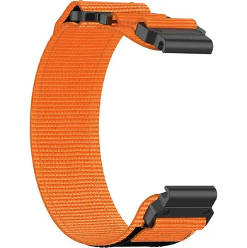 Ostatní příslušenství k chytrým hodinkám Techsuit - Řemínek QuickFit 26mm (W057) - Garmin Fenix 3/3 HR/5X/5X Plus/6X/6X Pro/7X/7X Pro Solar - oranžový