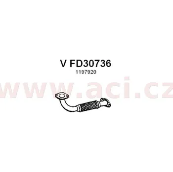 Přední díl výfuku přední díl výfuku ASSO/VENEPORTE (V FD30736) (V FD30736)