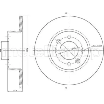 Brzdový kotouč Brzdový kotouč CIFAM (800-218)