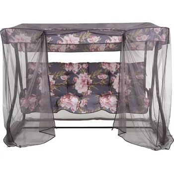 Zahradní houpačka Zahradní houpačka Milano Black Edition s moskytiérou A091-23IB PATIO 448836