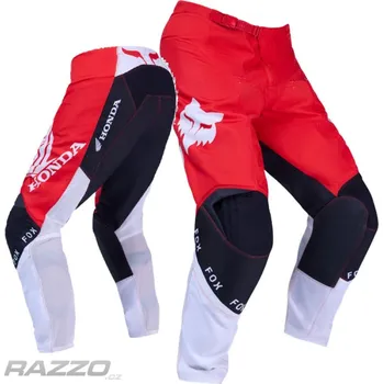 MX kalhoty FOX 180 Honda Pant Flo Red 2026 36