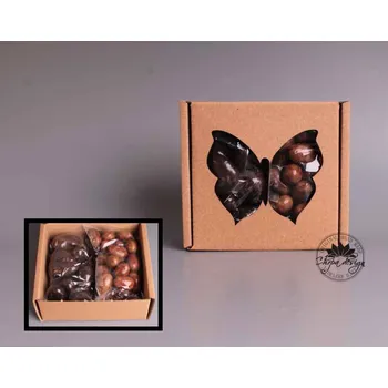 Mlsná krabička S - Hořká jahoda & Mandle slaný karamel Typ výřezu: 4 - květiny