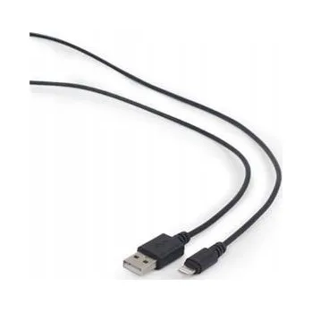 Datový kabel Kabel Gembird USB - Apple Lightning 2 m černý