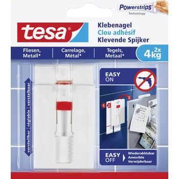 Izolační páska tesa 77767 Nastavitelné lepicí hřebík bílá Množství: 2 ks