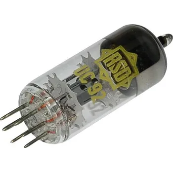 Elektronka BTB Vertrieb UC 92 = 9 AB 4 elektronka trioda 100 V 3 mA Pólů: 7 Typ patice: miniaturní Množství 1 ks