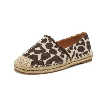Dámská obuv Espadrilky DeeZee Q124-1 Hnědá 40
