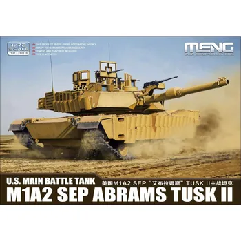 Plastikový model Tank M1A2 SEP Abrams TUSK II model 72-003 Meng
