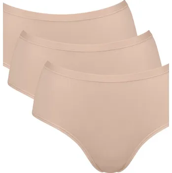 Kalhotky SLOGGI GO DAILY BAVLNĚNÉ KALHOTKY MIDI 3P béžová XXL