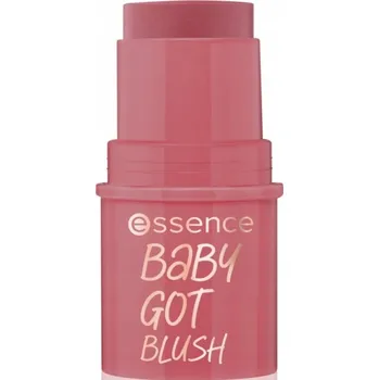Přípravek na tvář Essence BABY GOT BLUSH tvářenka v tyčince odstín 40 sweets & roses