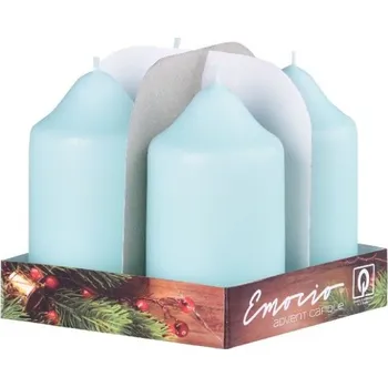 Svíčka Válec 4ks 50x90 mentolové svíčky