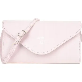 Kabelka Kabelka psaníčko Beltimore , eko kůže semiš, růžová