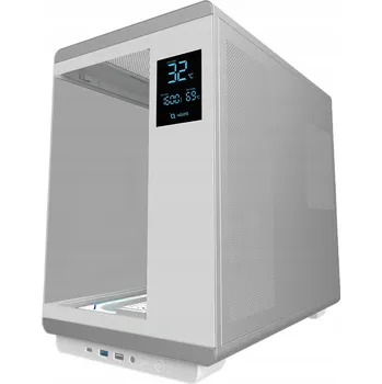 PC skříň Počítačová Skříň AQIRYS DRACO Midi Tower bílý