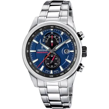 Hodinky Pánské Hodinky Festina F20694-5 stříbrné, náramek