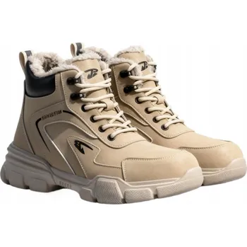 Pracovní oblečení PRACOVNÍ OBUV PÁNSKÁ POLOBOTKA ZIMNÍ ZATEPLENÁ PRACOVNÍ S OCELOVOU ŠPIČKOU S3 BOZP