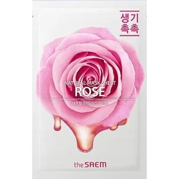Pleťová maska Pleťová maska The SAEM v plátýnku s extraktem z růže 21 ml