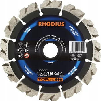 Řezný kotouč Rhodius Diamantový kotouč univerzální ALPHALINE 150 mm LD300
