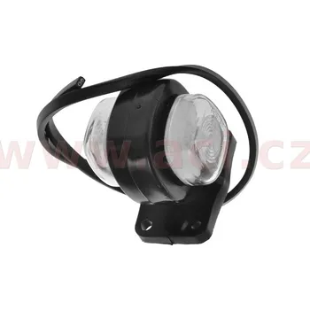 Přídavný světlomet obrysové světlo červeno-bílé LED s držákem 12/24V TRUCK L=P (9907191) (9907191)