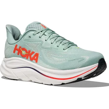 Pánská sportovní obuv Hoka Clifton 10 M 1162030-SGNN - sage/neon flame 49 1/3