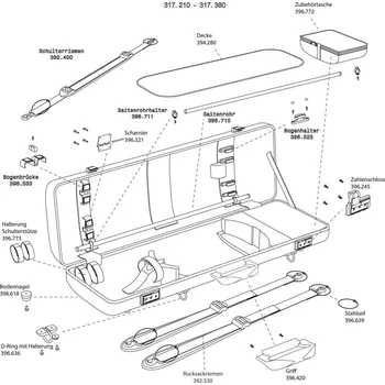 Housle GEWA Made in Germany Pouzdro pro housle Idea 2.3Držení pro pavouka 893
