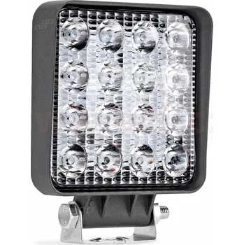 Pracovní světlo LED pracovní světlo, napětí 9-36 V, (16 LED 3030), svět. tok 3800 lm, (110 x 110 mm) (9905925) (9905925)