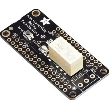 Relé Deska relé FeatherWing Relé bez blokování ADAFRUIT INDUSTRIES, pro použití s: Adafruit Feather