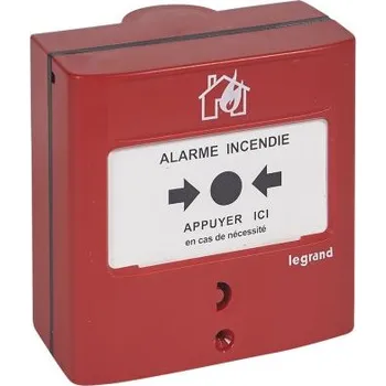 Hlásič požáru Legrand Požární hlásič, Ruční, Požární hlásič, Obojí, Červená, Ne