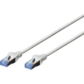 Datový kabel Digitus DK-1531-050 RJ45 síťové kabely, propojovací kabely CAT 5e SF/UTP 5.00 m šedá UL certifikace 1 ks