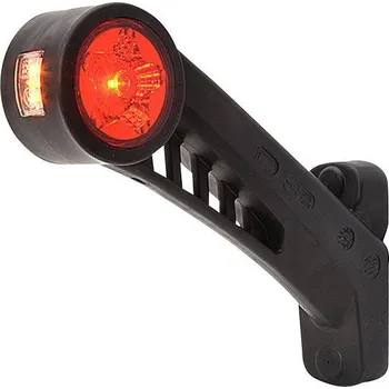 Přívěs WAS obrysové světlo otevřené konce obrysová světla vlevo 12 V, 24 V bílá, oranžová, červená