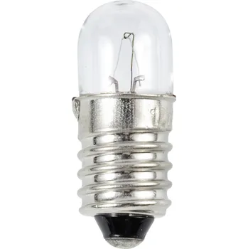 TRU COMPONENTS TC-11937132 Malá trubková žárovka 2 W 24 V E10 čirá 1 ks
