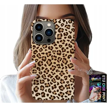 Pouzdro na mobilní telefon POUZDRO PRO IPHONE 16 PRO MAX - S LEOPARDÍM VZOREM ZADNÍ KRYT , ŽENSKÉ