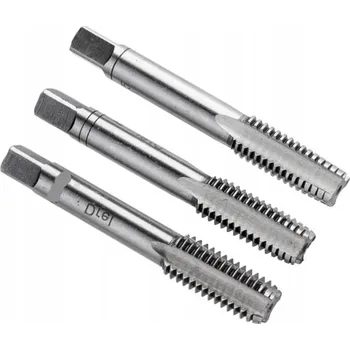 Závitořezný nástroj Ruční závitník sada 3 kusy M6 stoupání 1,0