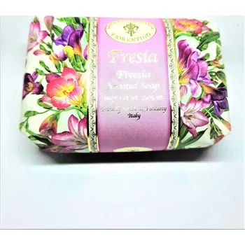 Mýdlo Saponificio Artigianale Fiorentino PŘÍRODNÍ MÝDLO NA RUCE FRÉZIE 200g