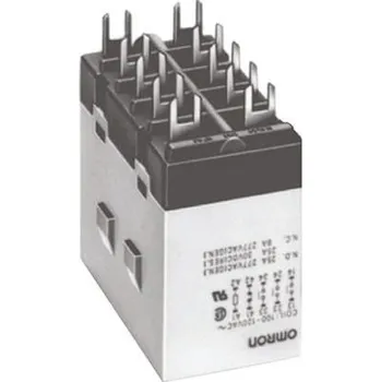 Relé Polovodičové relé 25 A (NO), 8 A (NC) AC/DC 3PNO, SPNC SSR (triak)/MOSFET 30 V DC, 220 V AC G7J