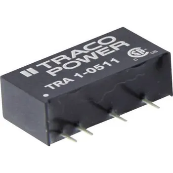 Měnič napětí TracoPower TRA 1-0512 DC/DC měnič napětí do DPS 5 V/DC 12 V/DC 84 mA 1 W Počet výstupů: 1 x Obsah 1 ks