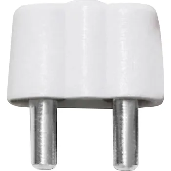 Krokosvorka BELI-BECO 61/15ws mini banánkový konektor zástrčka, rovná Ø pin: 2.6 mm bílá 1 ks