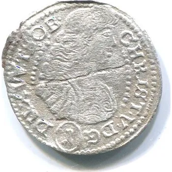 SLEZSKO. Württemberg-Öls. Christian I. Ulrich (1668–1704). 1 Kreuzer 1685. Ag.