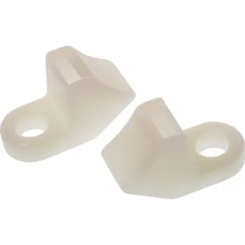 Organizace kabelů Držák kabelových stahovacích pásek pro 8mm široké pásky 27.3mm 12,5 mm barva Přírodní samolepicí HellermannTyton