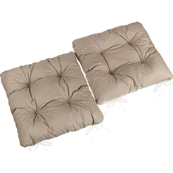 Podsedák Bellatex Sedák Adéla prošívaný - SET 2ks Béžová