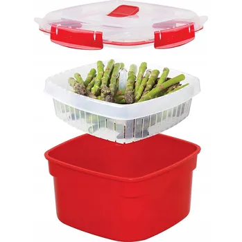 Hrnec Sistema střední parní hrnec do mikrovlnky 2400ml