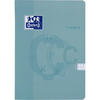 Sešit Sešit A5 s mřížkou Oxford, 60 listů, chemie - tematický